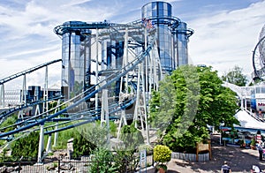 Futuristic Rollercoaster