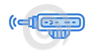 Futuristic Scanner Tool, Advanced Diagnostics, vector design Generative AI