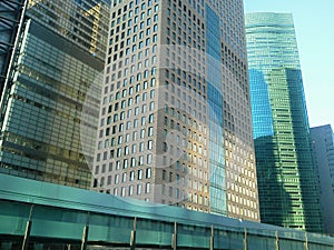 Futuristic Shiodome Sio-Site photo