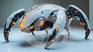 Future technology oriented spider robot
