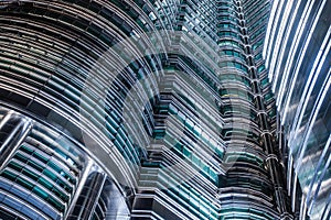 Futuristic skyscraper in Kuala Lumpur