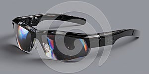 Futuristic Smart Glasses AR Display Sunglasses
