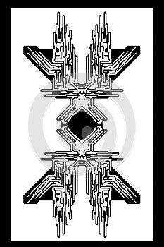 Futuristic space station design