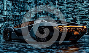 AI-Generated Cybercar