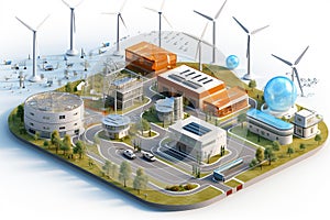 Futuristic Sustainable Energy Park