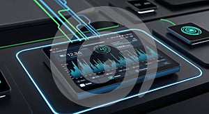 Futuristic Digital Data Analytics on Tablet with Connected Network