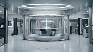 Futuristic Tech Center