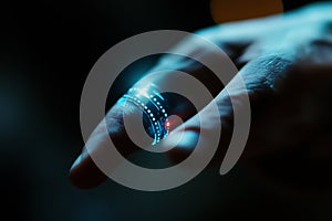 Futuristic Tech Ring