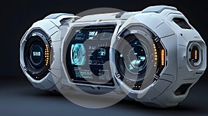 Futuristic AI-Generated Device