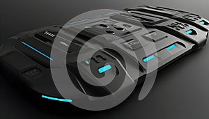 Futuristic Tech Device Render