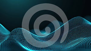 Futuristic Technology Design Featuring Digital Binary Code Abstract Background Wallpaper