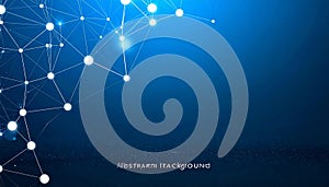 Futuristic Technology Plexus Background