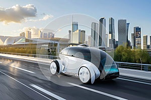 Futuristic travel, Clean energy autonomous vehicles