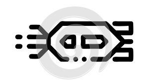 Futuristic Vehicle System, Advanced Transport Technology, vector design Generative AI