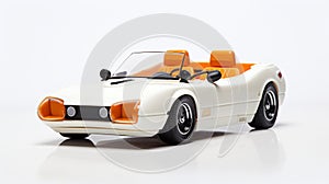 Futuristic Vintage Toy Car With Remote Control And Ultra Realistic Design