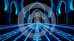 Futuristic Virtual Reality Temple Design