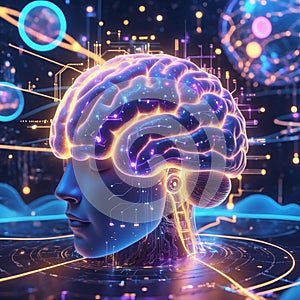 The Quantum Mind: A Futuristic Vision of AI-Enhanced Consciousness