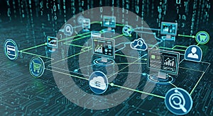 Digital Data Ecosystem and Network Flow