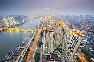 Fuzhou, China Cityscape