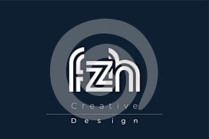 FZH Creative Unique Modern Letter Logo Design