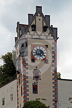 FÃÂ¼ssen, tower of the high castle photo