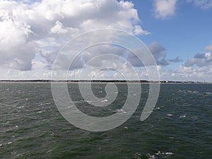 FÃ¶hr landscape view from ferry