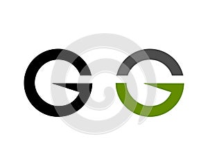 g gc og go 1 logo icon template