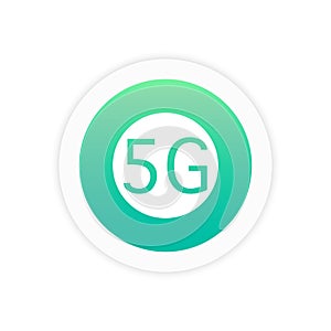 5G icon sign