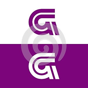 Modern G letter Logo design
