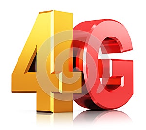4G LTE wireless technology logo photo
