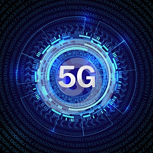 5g background vector