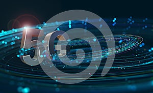 5G mobile technologies. Internet communication and data transmission