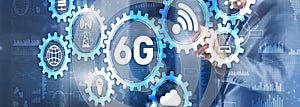 6G Modern Industry High Speed Communication Technology.