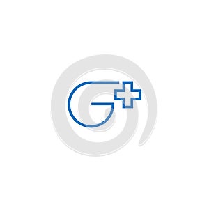 G plus  connection logo