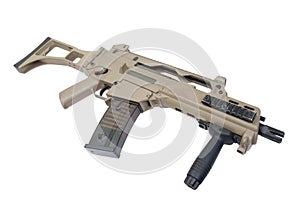 G36 rifle isolated