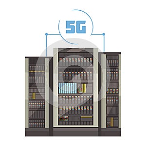 5G Server Racks Composition