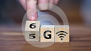 5G\' to \'6G\' photo