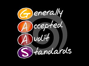 GAAS - Generally Accepted Audit Standards