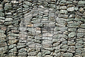 Gabion Wall Background photo