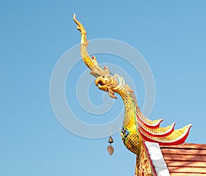 The Gable apex of temple