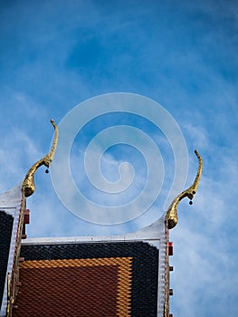 Gable Apex on The Top of The Church