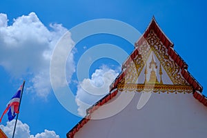 Gable Roof WatPalayli Temple