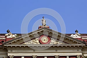 Gable of the Writers House in Calcutta