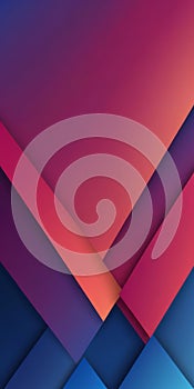 Gabled Shapes in Maroon Royalblue