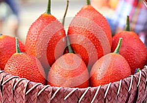 Gac fruit healthy fruit