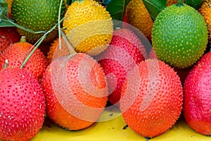 Gac fruit healthy fruit