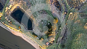 Gachere marshes in Brem sur Mer, Vendee, France