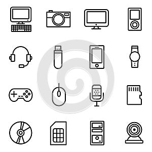 Gadget And Device Icons