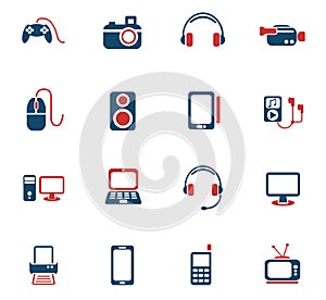 Gadget icon set