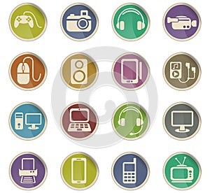 gadget icon set